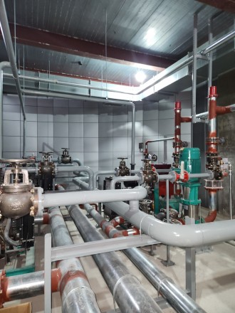 부산 범일동 현장 - - 벽체배수판(불연 칼라강판 시공)