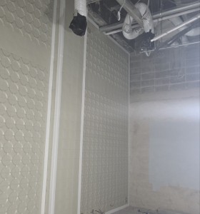 군위 현장 - pvc 벽체배수판 시공